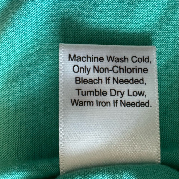 Vera Bradley Racerback Tank Nightshirt - Lounge Aqua Size Large - Picture 10 of 13